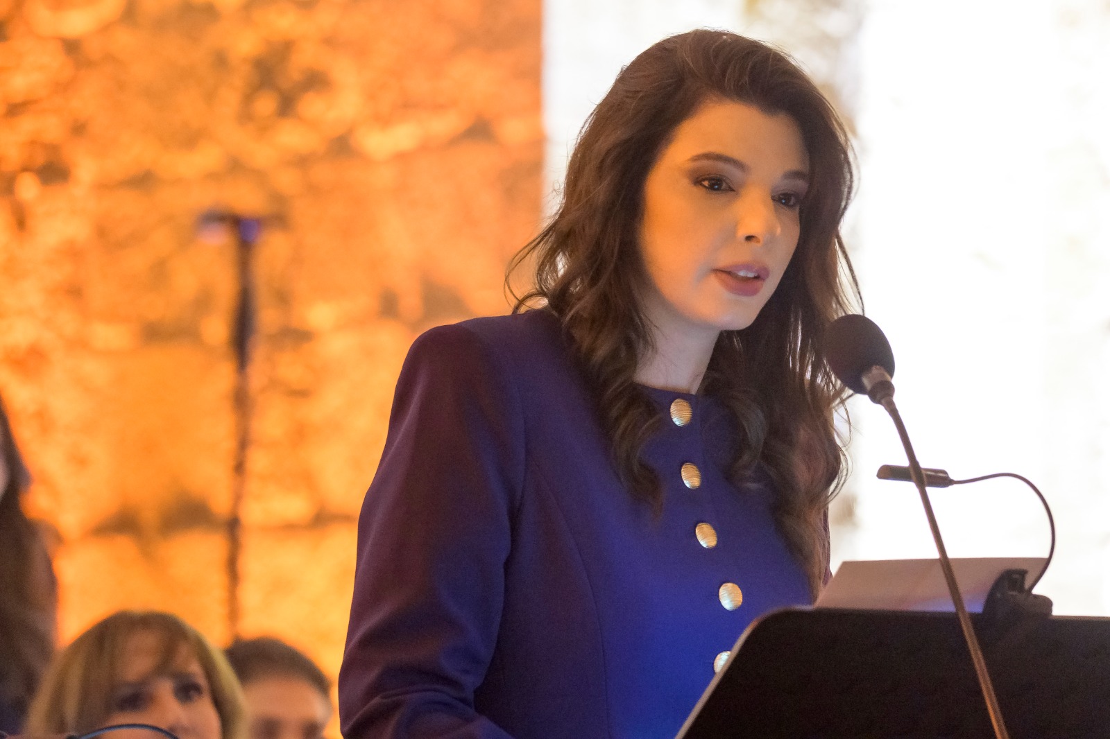 ميشيل تويني رئيسة “مؤسّسة جبران تويني“. (نبيل إسماعيل)