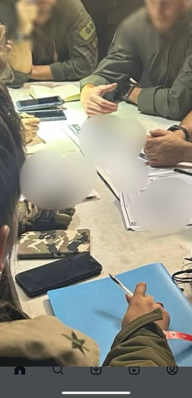 إحدى الصور المسرّبة على إنستغرام (إعلام عبري)