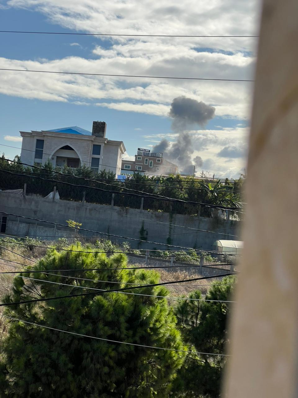 غارات إسرائيلية على جنوب لبنان (تواصل اجتماعي).