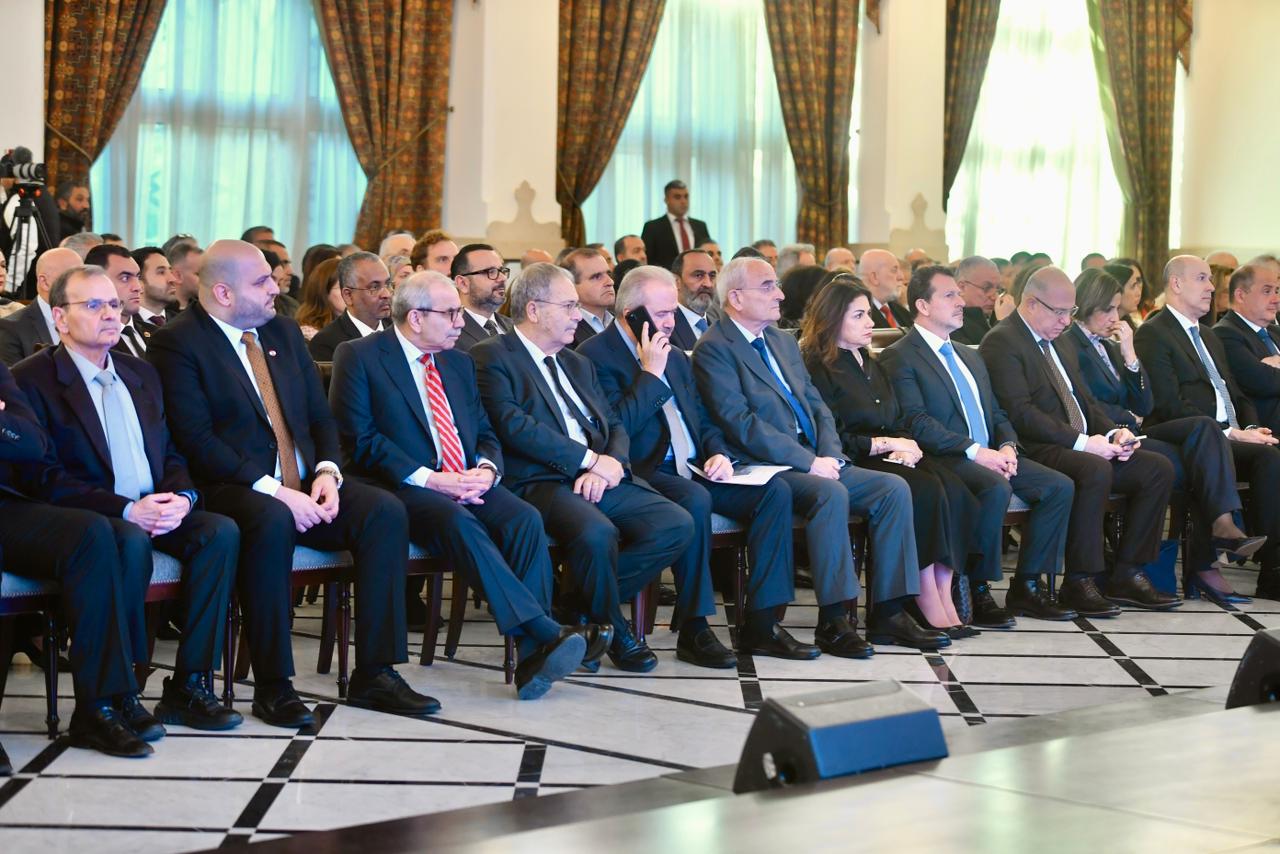 احتفال إطلاق تجهيز المستشفيات الحكوميّة (حسام شبارو).  