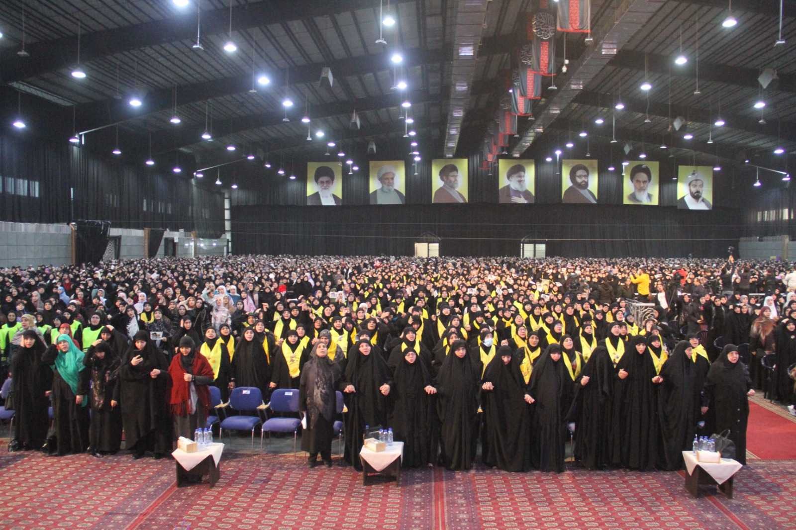 احتفال حزب الله. (إعلام الحزب)