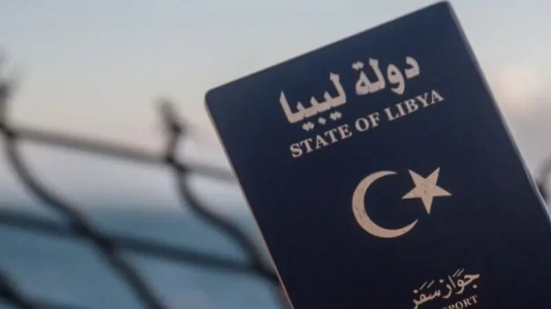 جواز سفر ليبي. (وكالات)