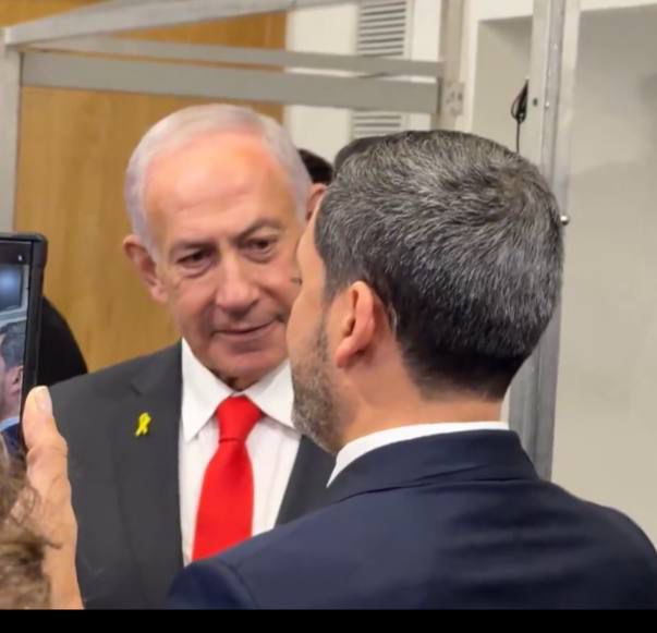 نتنياهو يلتقي رئيس برلمان باراغواي في المحكمة (إعلام عبري).