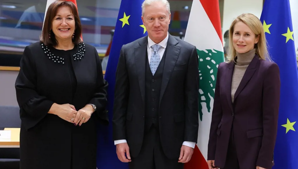 لقاء أوروبي لبناني في بروكسيل: تأكيد على دعم الجيش اللبناني وانسحاب إسرائيل وعودة النازحين السوريين