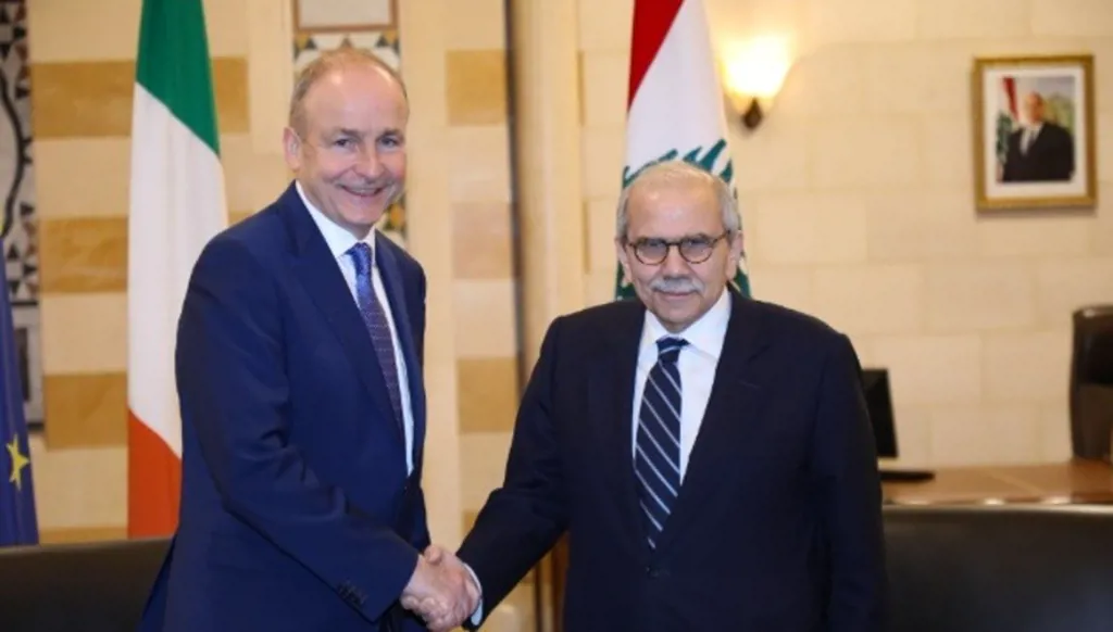 رئيس الوزراء الإيرلندي في بيروت ويلتقي سلام