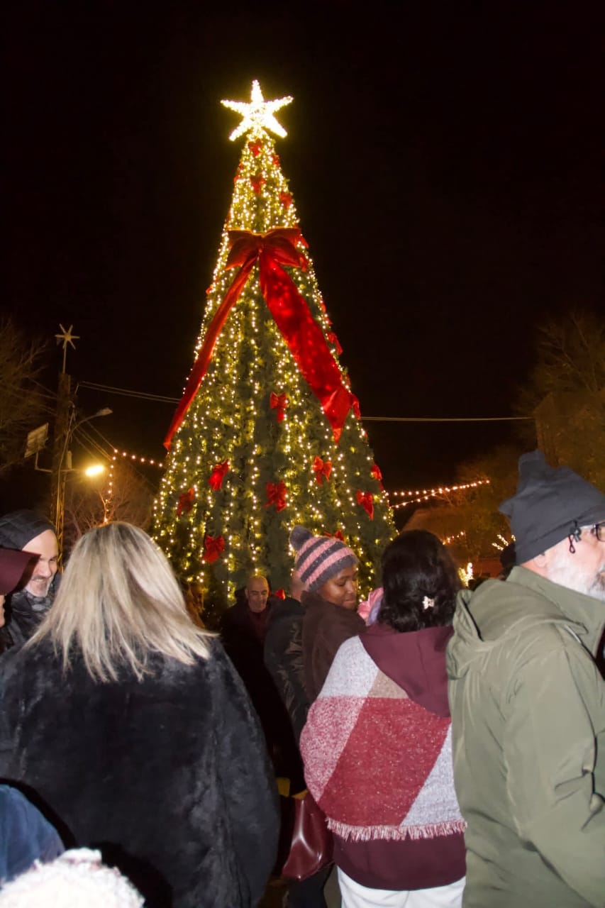 زينة الميلاد في بعلبك. (النهار)