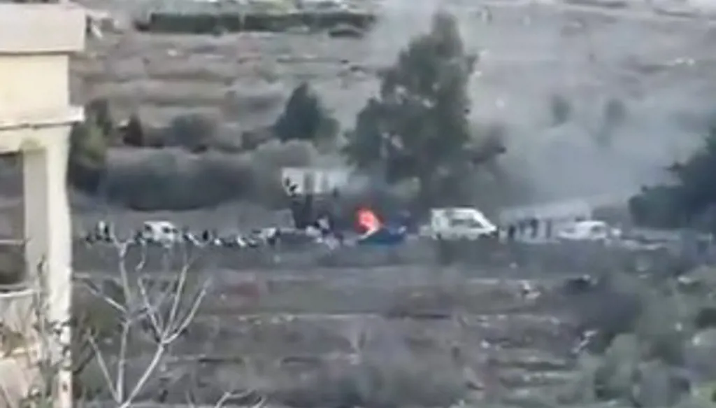 غارتان إسرائيليتان متتاليتان على ياطر في جنوب لبنان (فيديو)