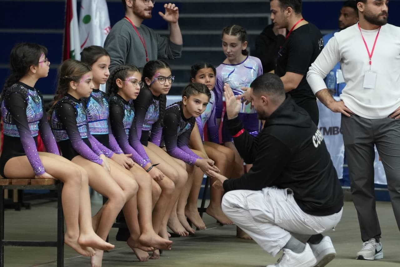 من منافسات الجمباز. (وكالات)