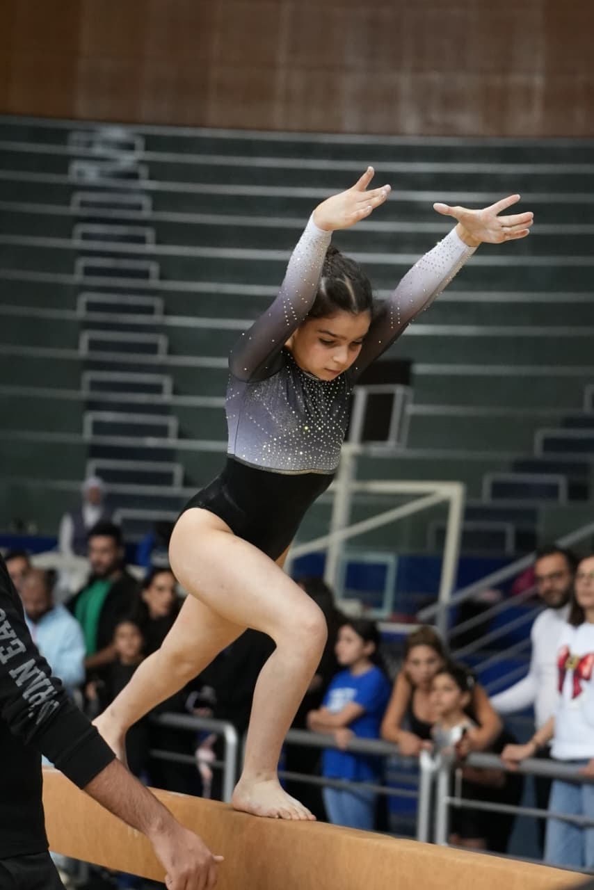 من منافسات الجمباز. (وكالات)