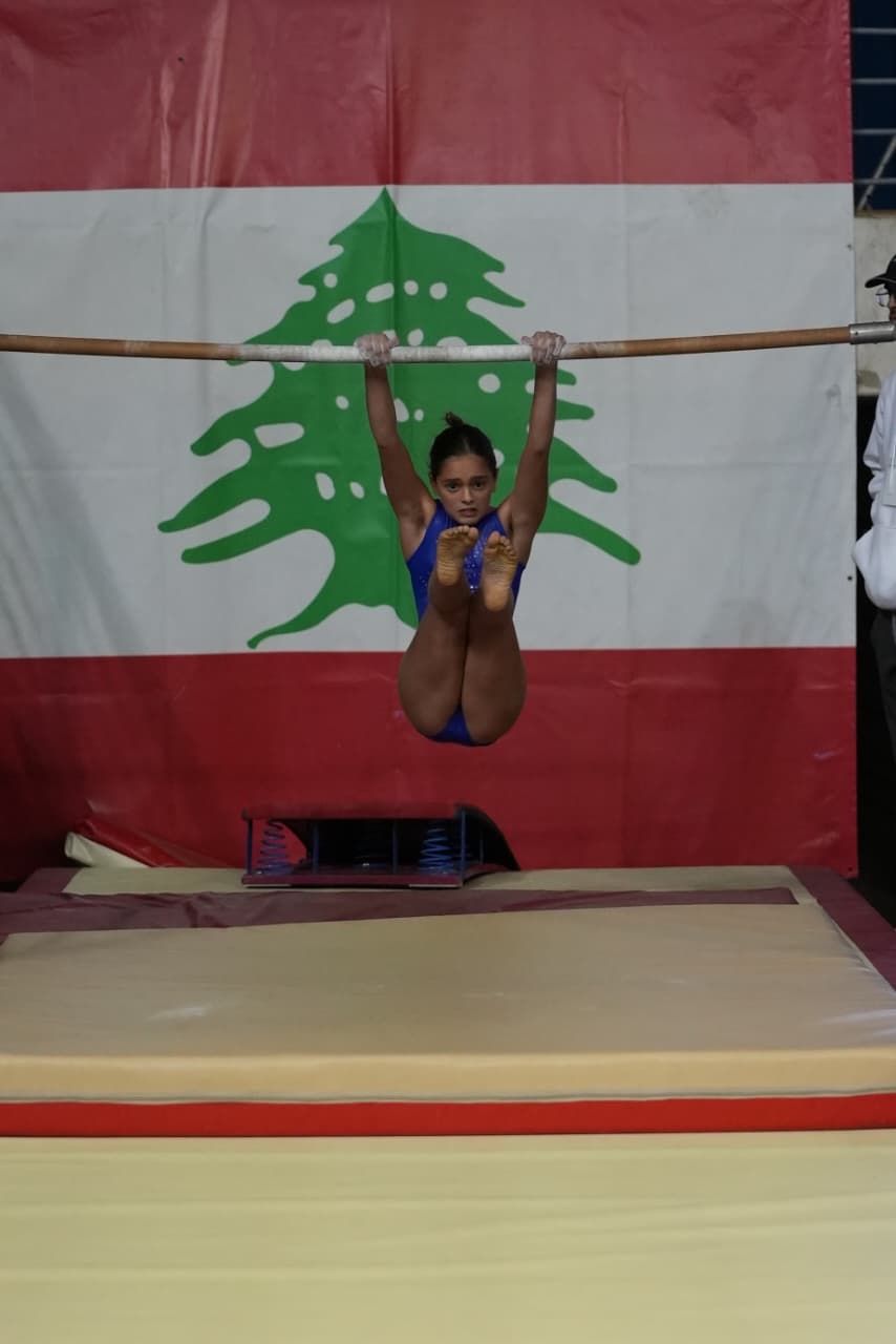 من منافسات الجمباز. (وكالات)