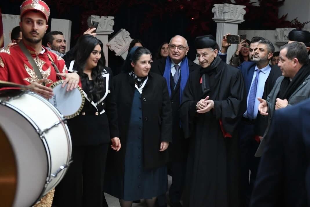 من زيارة الراعي. (البطريركة المارونية)