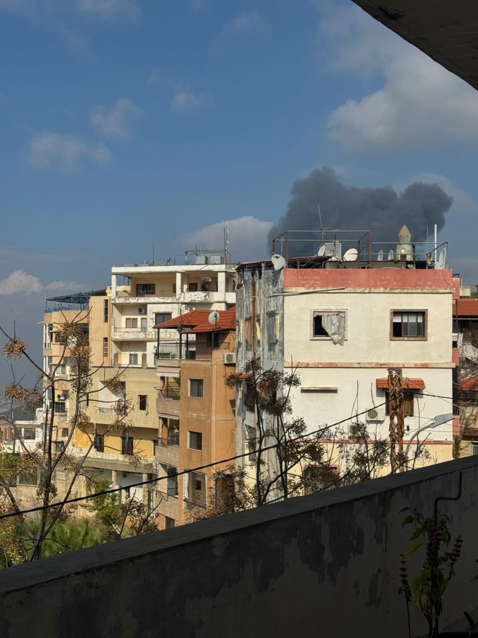  غارات إسرائيلية على مرتفعات إقليم التفاح وبصليا جنوبي لبنان (تواصل اجتماعي).