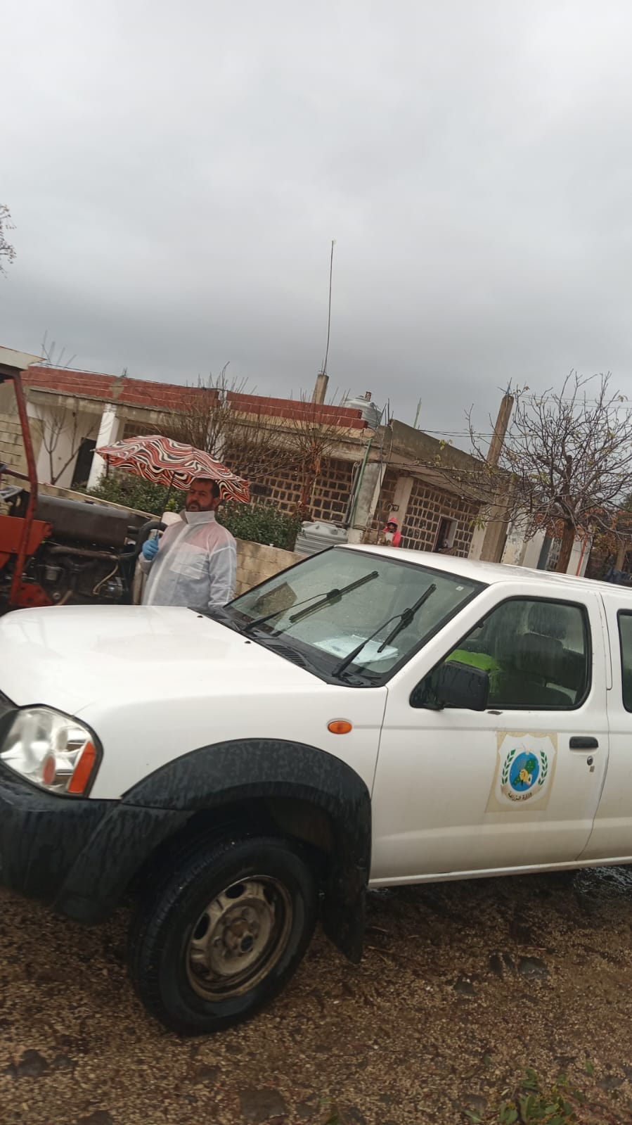 عضو في الفريق الطبي. (النهار)