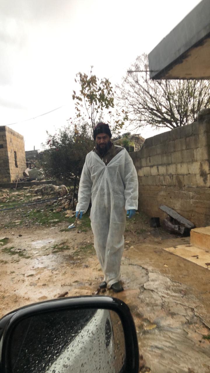 عضو في الفريق الطبي. (النهار)