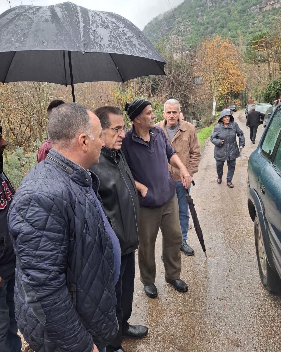 حرب في مكان الحادث. (النهار)