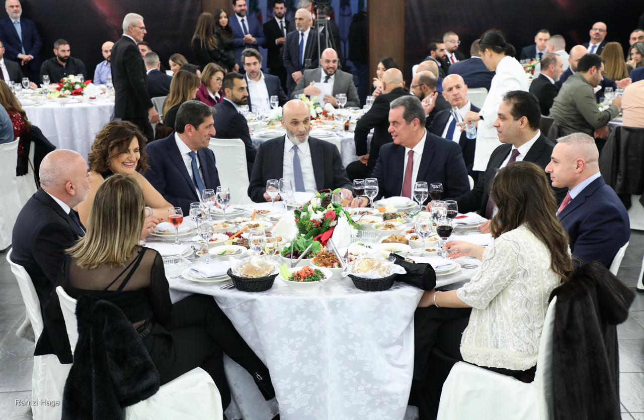 عشاء لمهندسي الاغتراب في القوات اللبنانية.