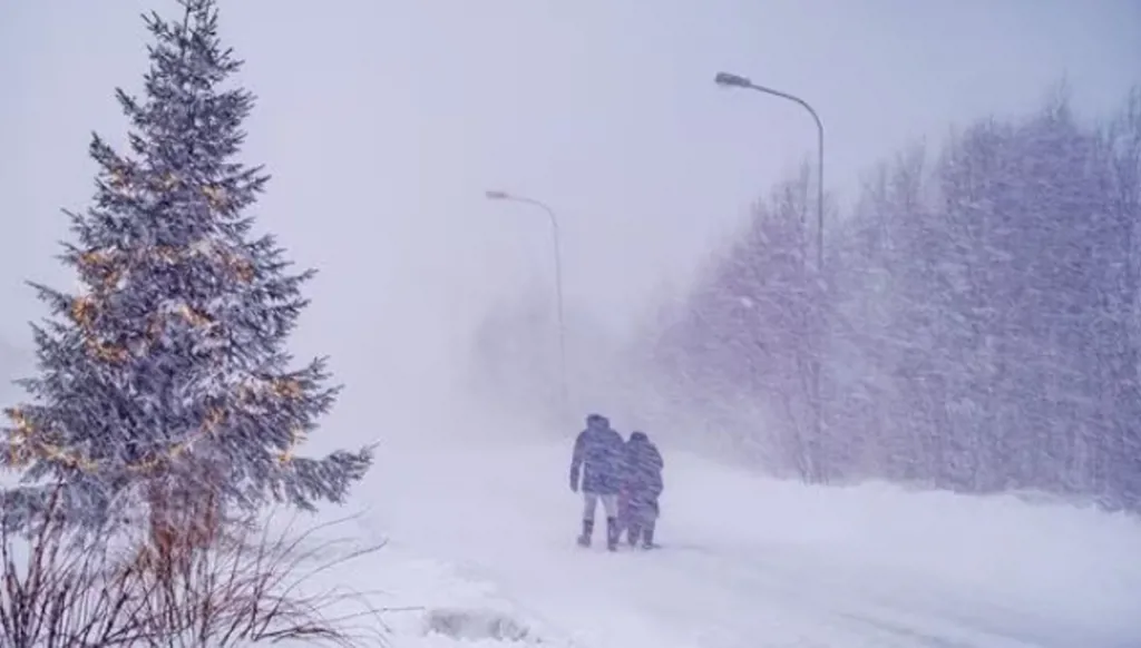 بالفيديو...عاصفة شتوية قوية تضرب الولايات المتحدة