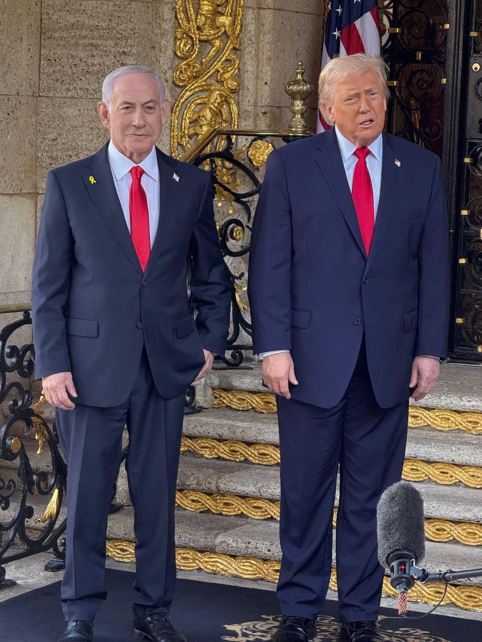 ترامب ونتنياهو. (إكس)