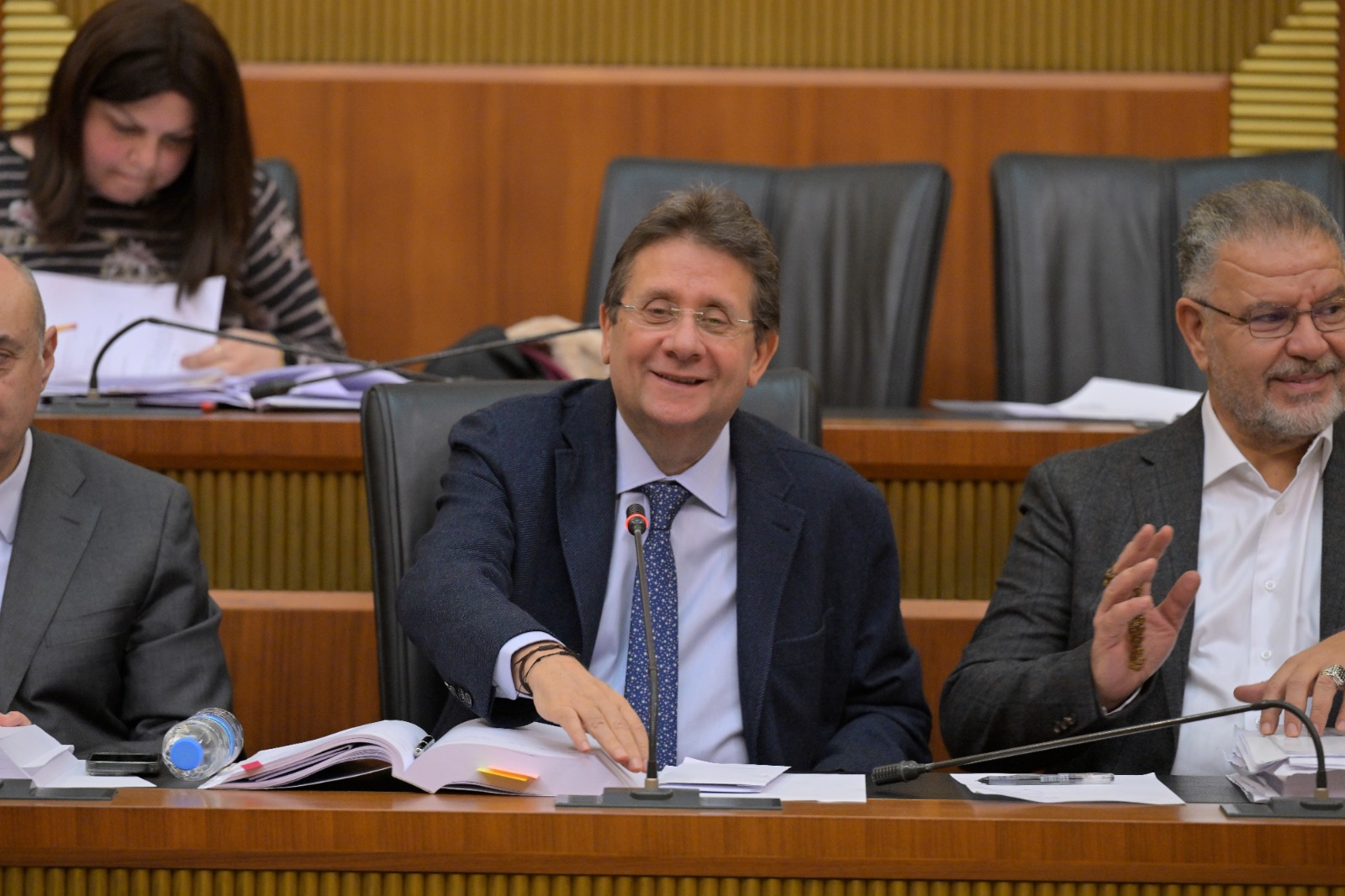 اجتماع لجنة المال والموازنة (نبيل إسماعيل).