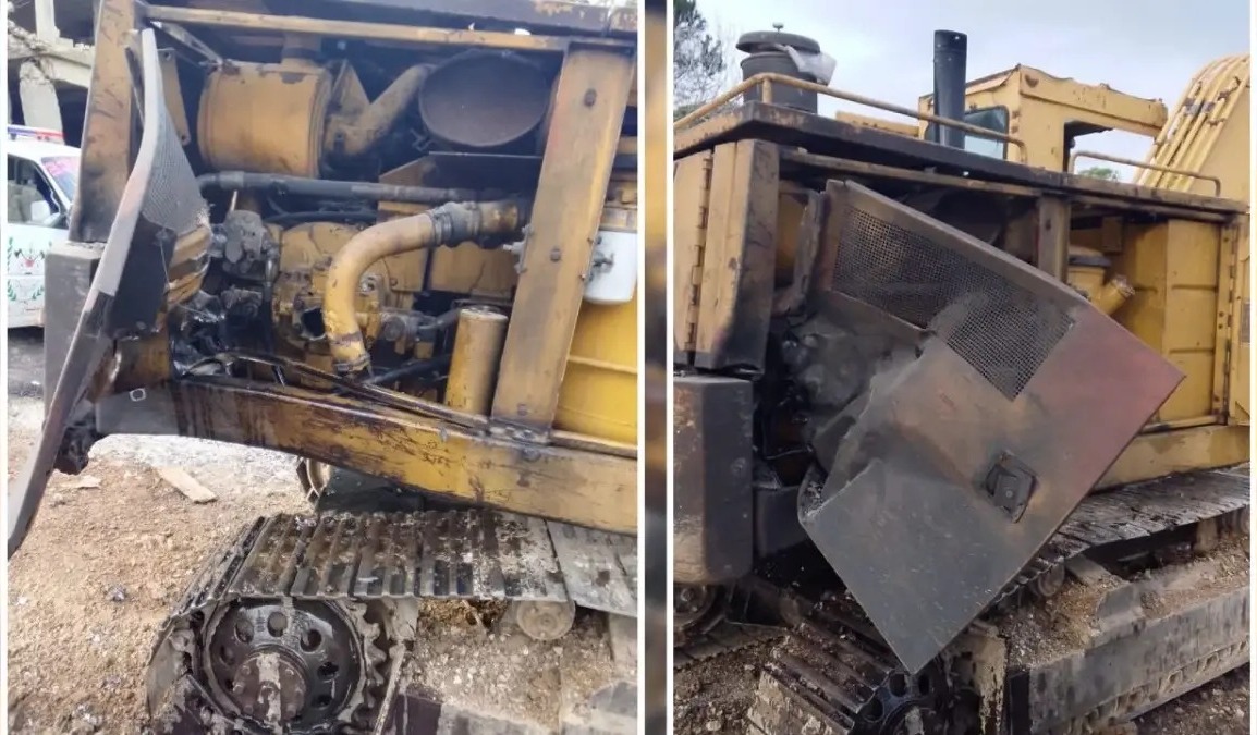 الحفارة المستهدفة. (الوكالة الوطنية)