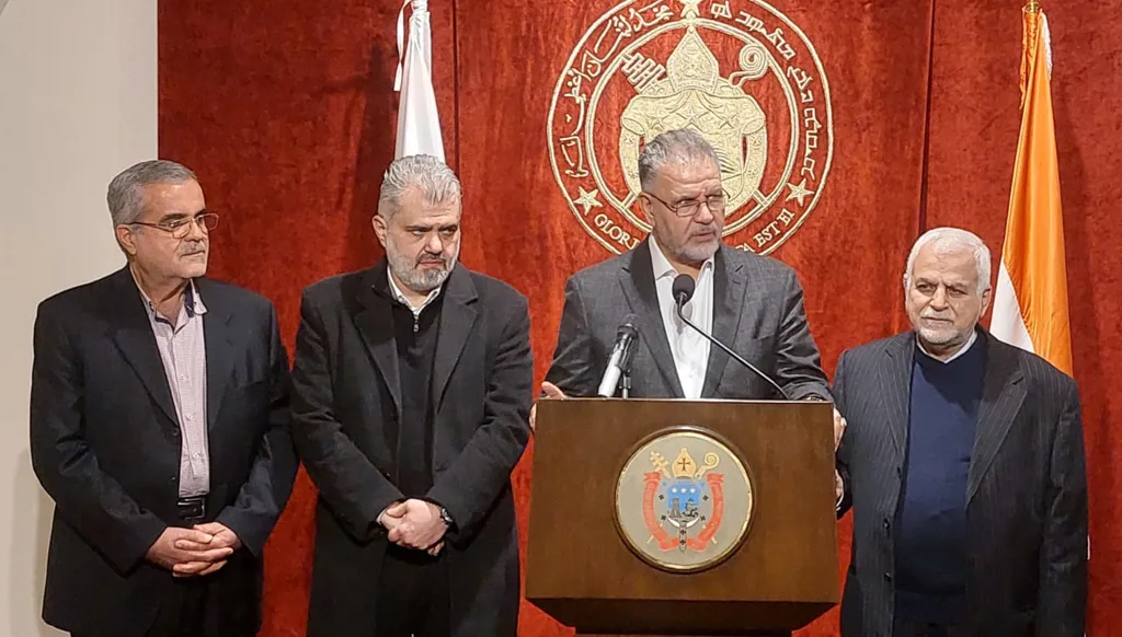 الراعي التقى وفداً من "حزب الله"... فيّاض: حملنا لغبطته سلام وتحيّات الشيخ نعيم قاسم