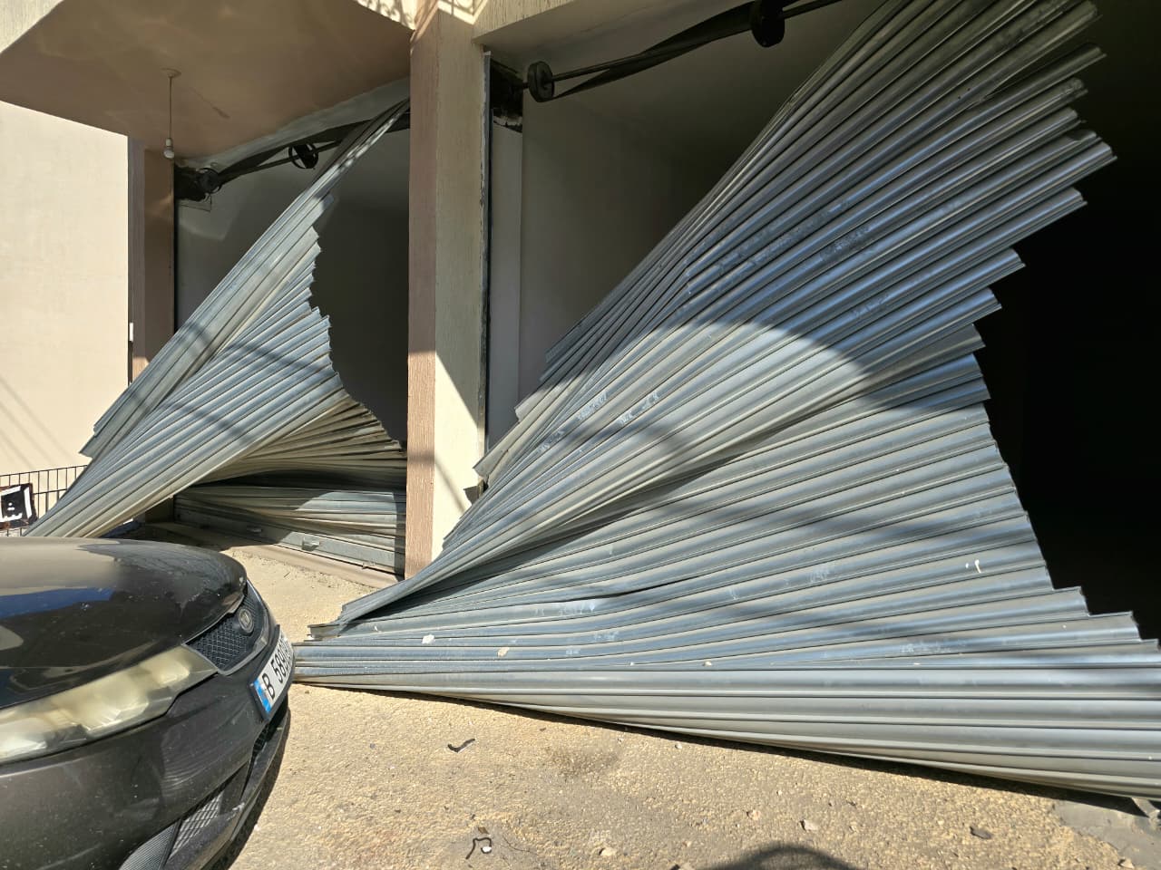 عدسة النهار في بلدتي كفرحتى وأنان بعد الغارات الإسرائيلية (أحمد منتش).