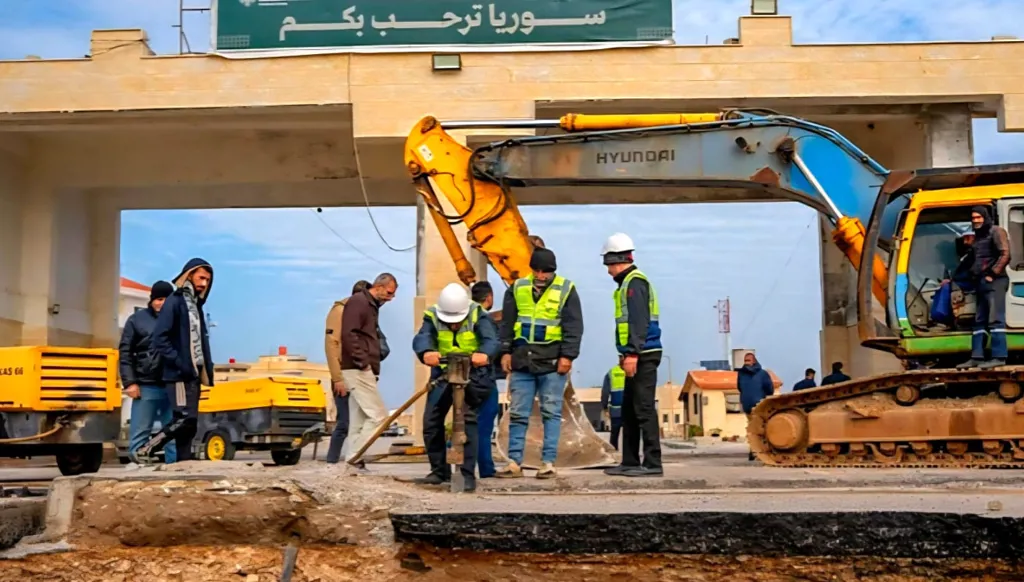 بدء أعمال صيانة جسر منفذ العريضة الحدودي