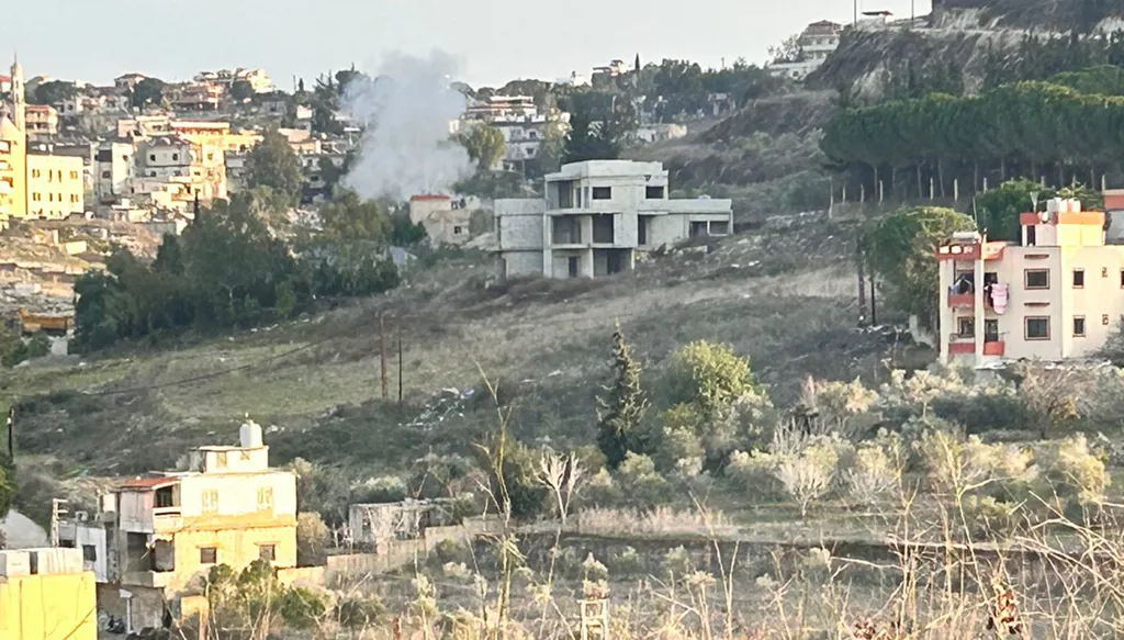 ضحيتان بغارة إسرائيلية استهدفت كفردونين جنوبي لبنان (فيديو وصورة)