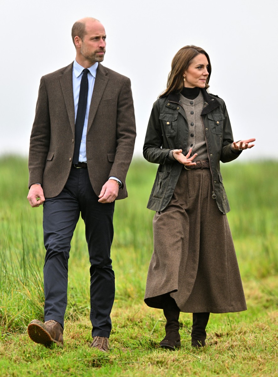 كيت ميدلتون الى جانب الامير ويليام بإطلالة ملكية ريفية (انستغرام)