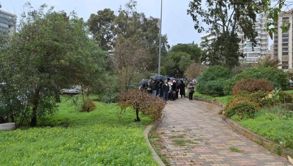 وزير الإعلام تفقّد التحضيرات لإقامة حديقة الإعلاميين قبالة قصر الأونيسكو (صور)