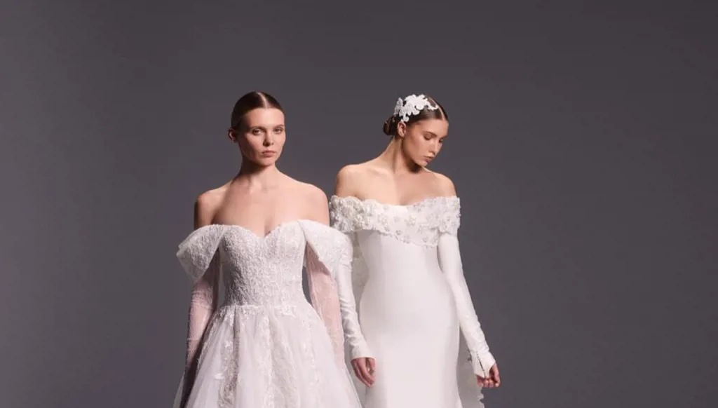 نجا سعادة يُطلق مجموعة فساتين زفاف 2026... "Eternal Vow" (صور)