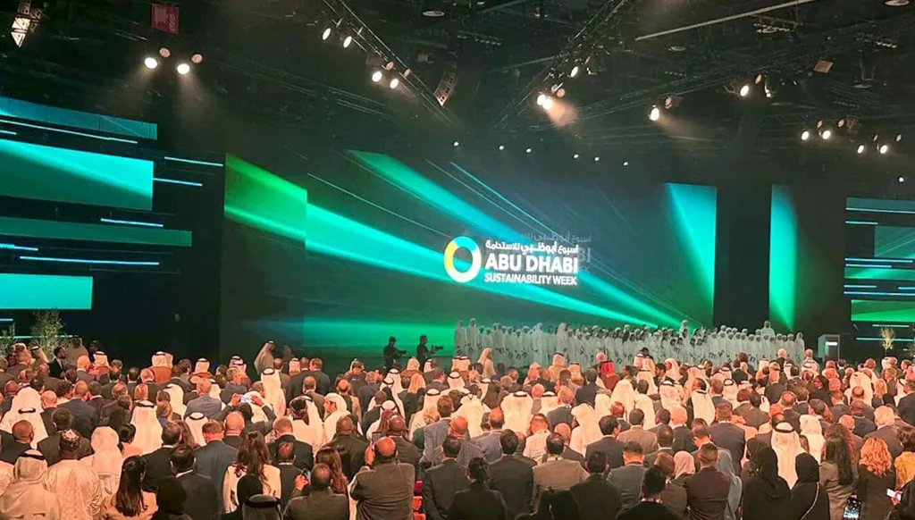 من حفل الافتتاح الرسمي لأسبوع أبوظبي للاستدامة 2026 (النهار)