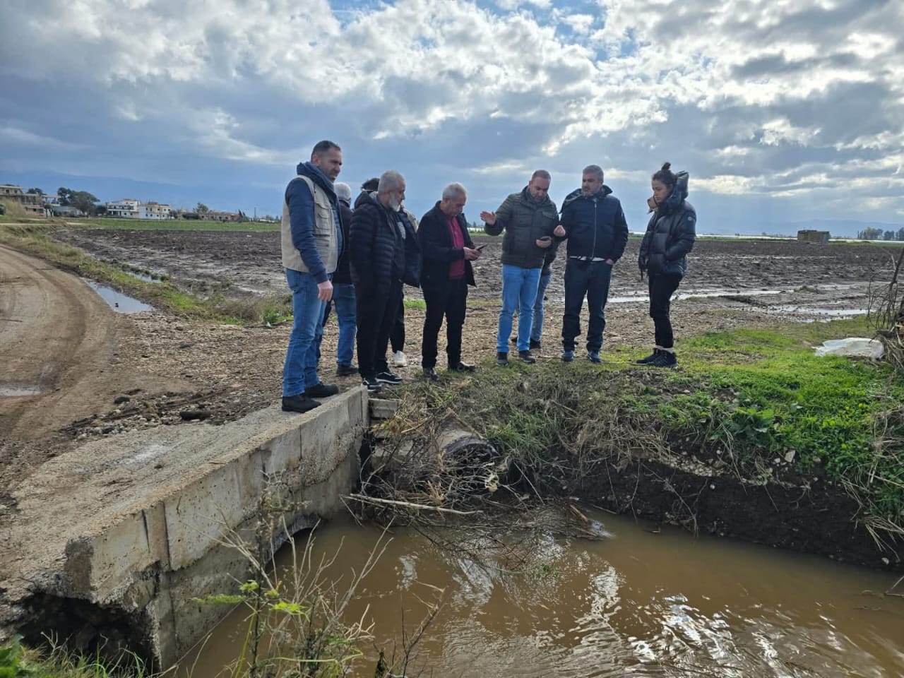 فريق وزارة الزراعة في عكار (النهار).