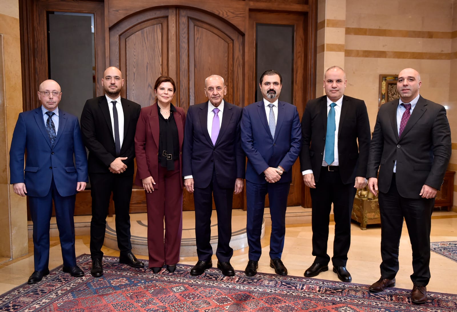 من زوار عين التينة (الرئاسة الثانية).