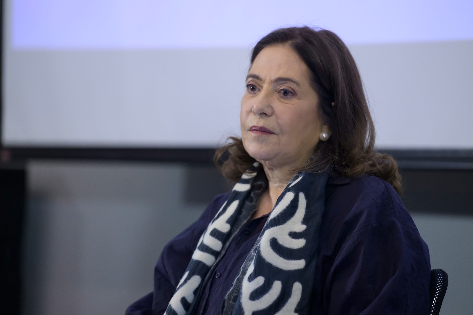 رئيسة مهرجانات بعلبك الدولية نايلة دو فريج. (نبيل إسماعيل)