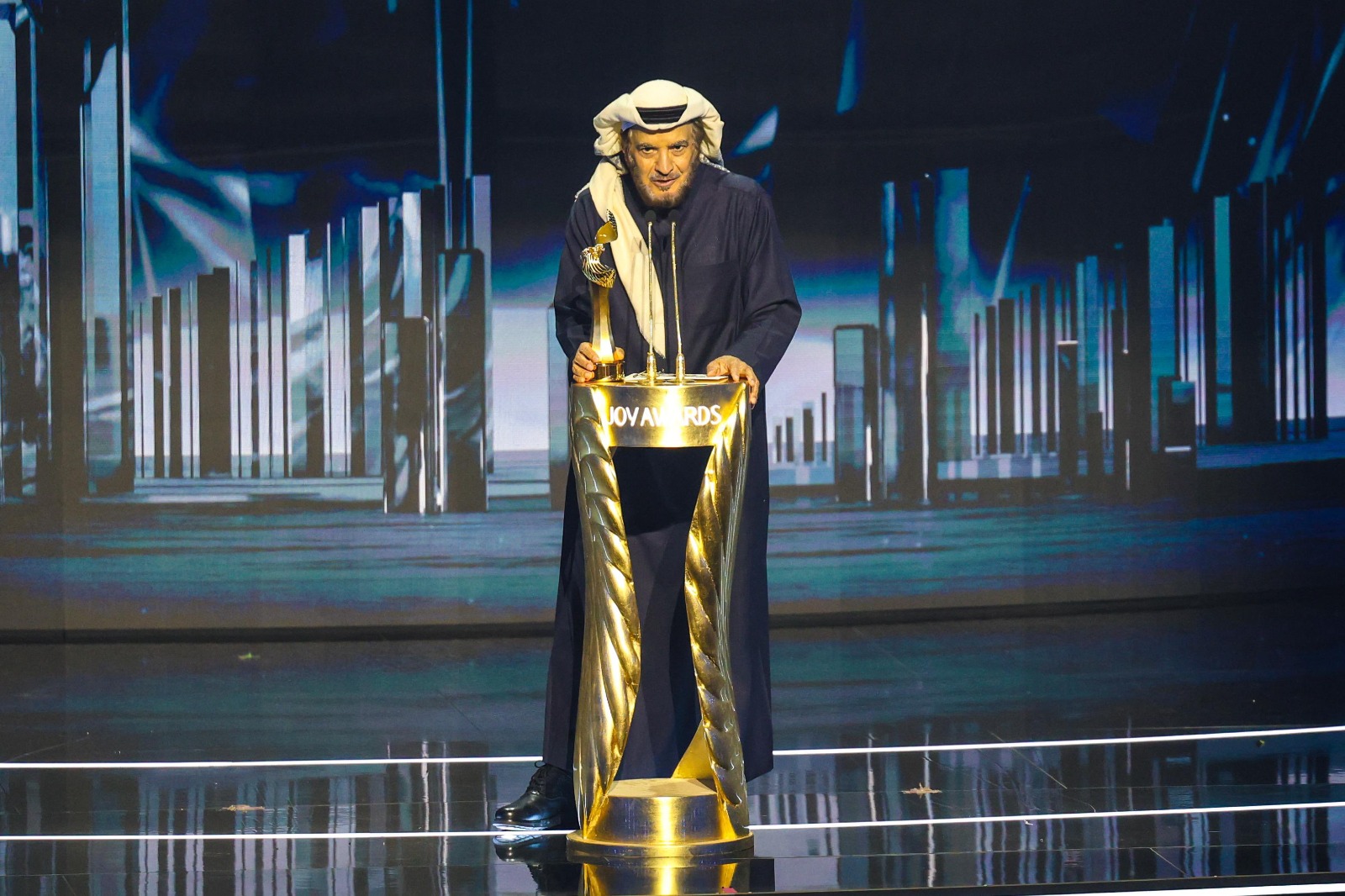  صالح العريض يحصد جائزة صناع الترفيه الفخرية (انستغرام)