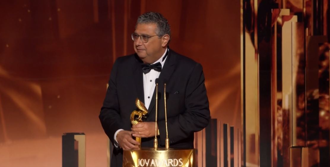 ماجد الكدواني أفضل ممثل سينمائي عن فيلم 