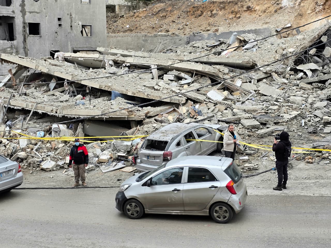 Destruction in Qanaarit - South Lebanon. (Ahmad Mantash)