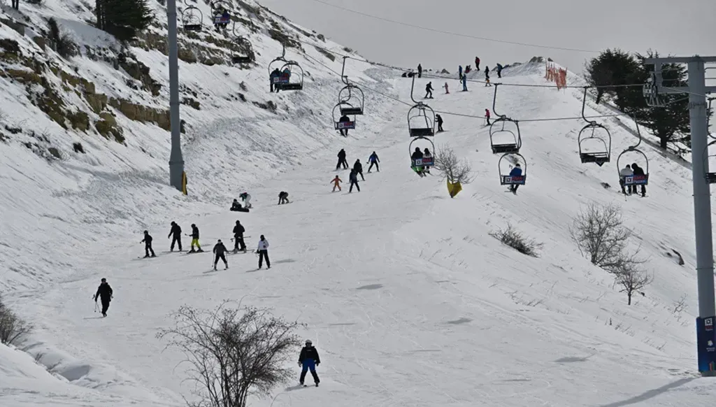La station de ski de Laqlouq reprend vie cet hiver