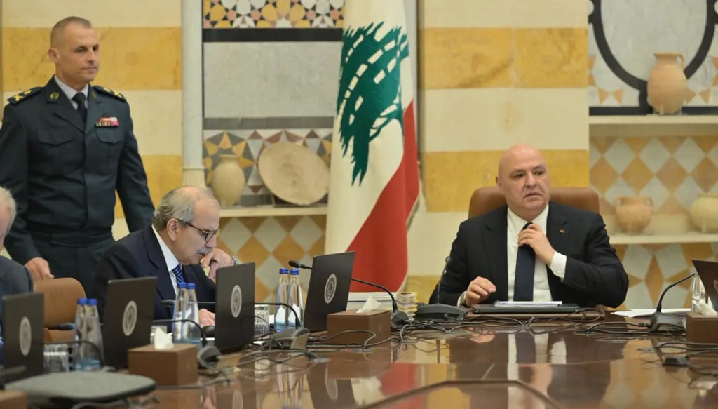 جلسة لمجلس الوزراء في قصر بعبدا... وإعادة الإعمار على طاولة البحث (صور)