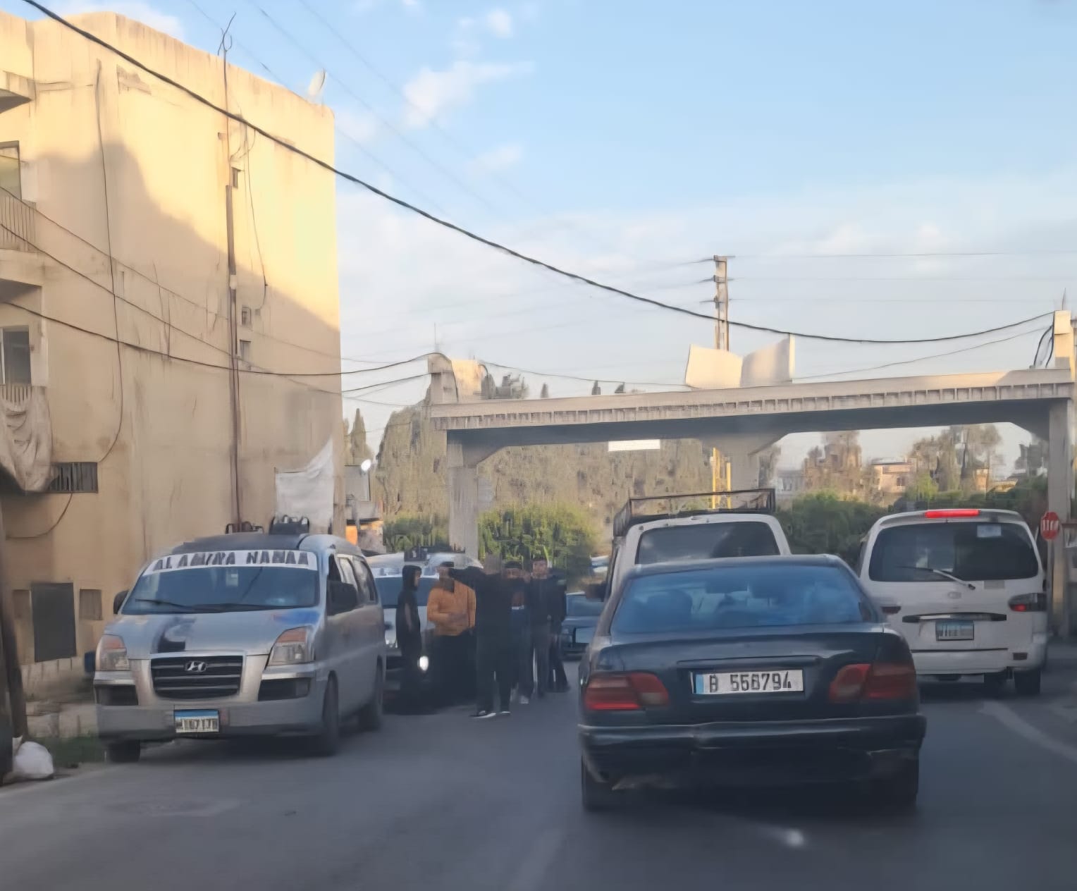 اعتصام السائقين (النهار).