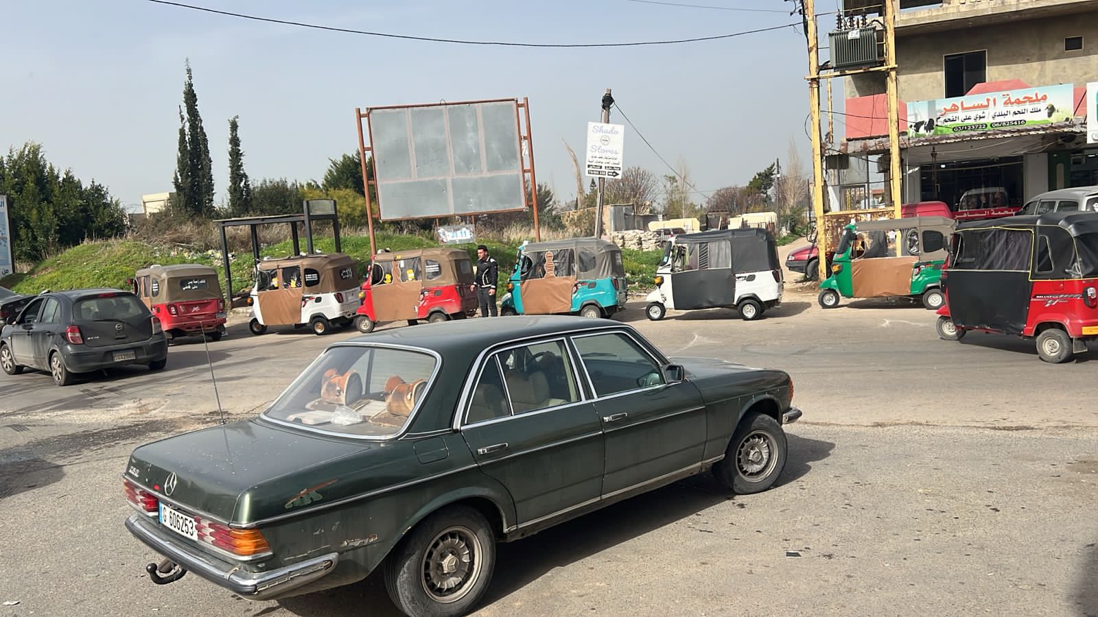 اعتصام السائقين (النهار).