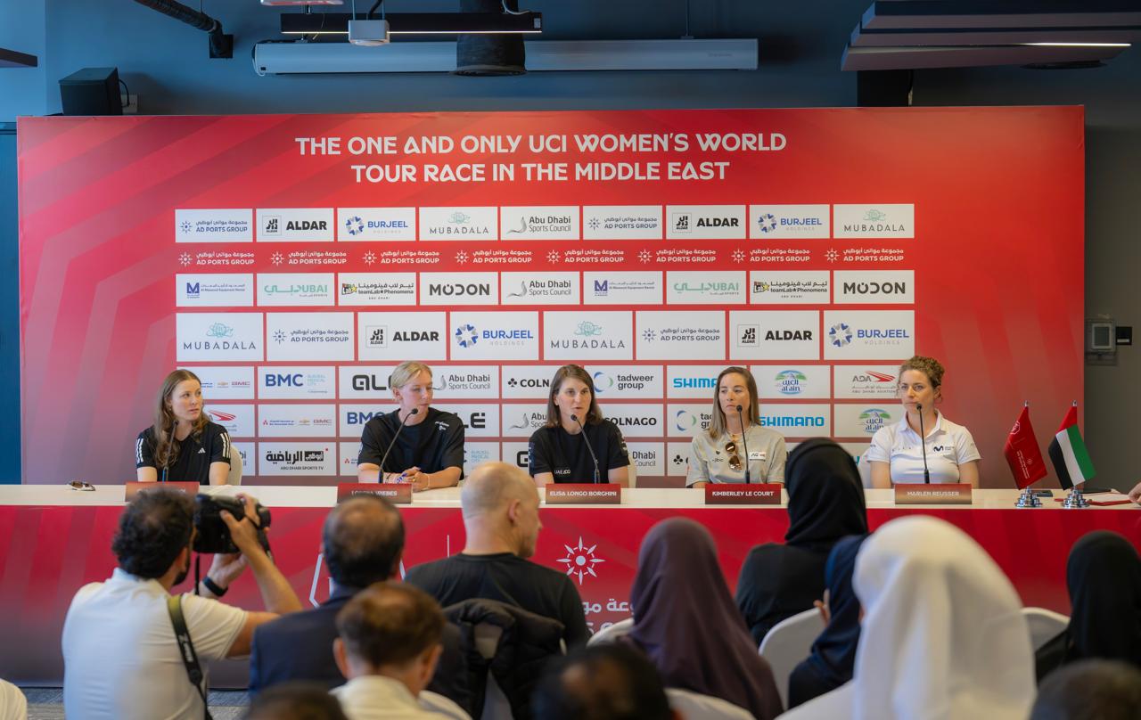 خلال المؤتمر الصحافي. (وكالات)