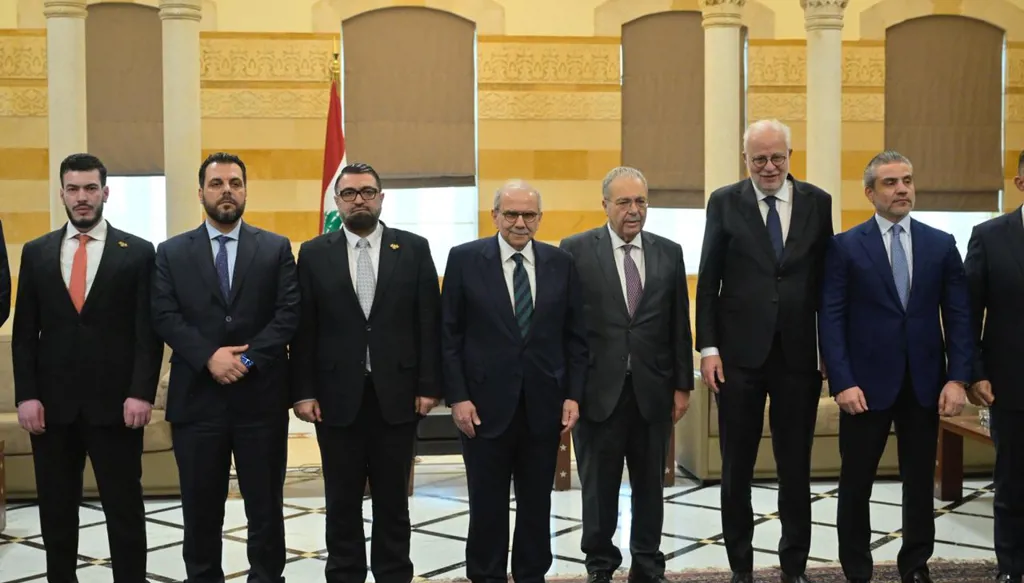 الجانبان اللبناني والسوري في السرايا (نبيل اسماعيل).