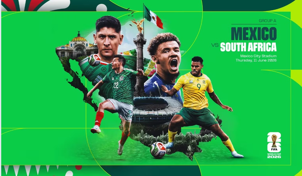 المكسيك ضد جنوب أفريقيا في افتتاح كأس العالم 2026.