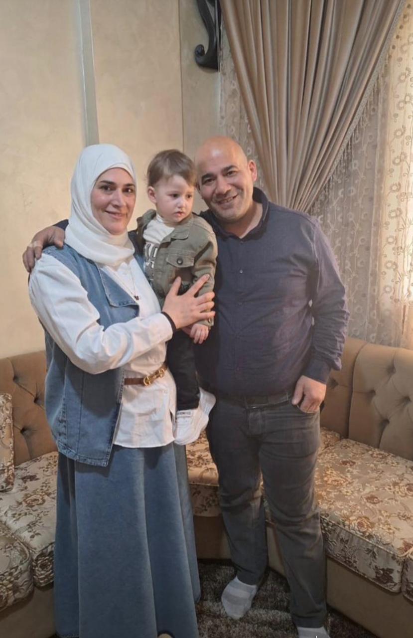 نبيل الصايغ وطفله محمد وزوجته ناريمان ضحايا المبنى الذي انهار في طرابلس