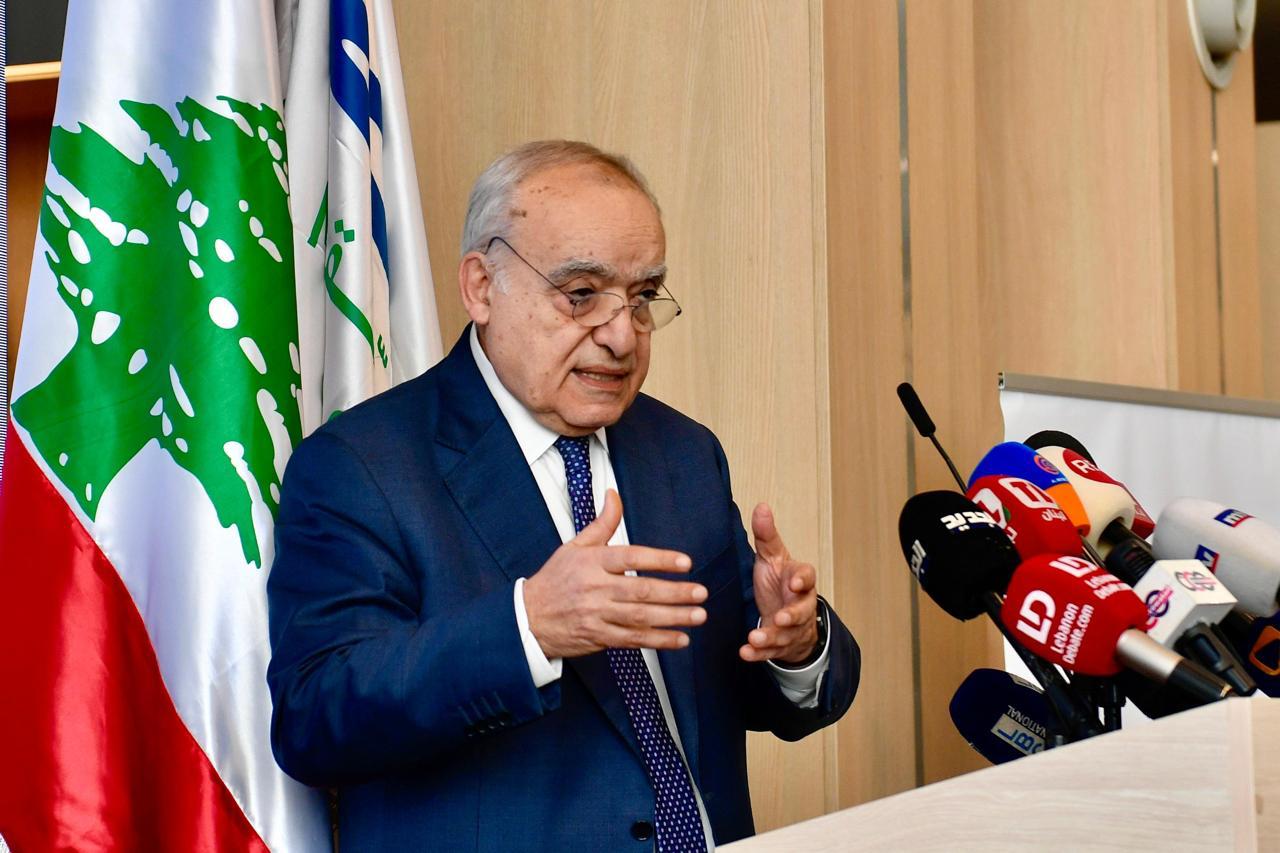 وزير الثقافة غسان سلامة (حسام شبارو).