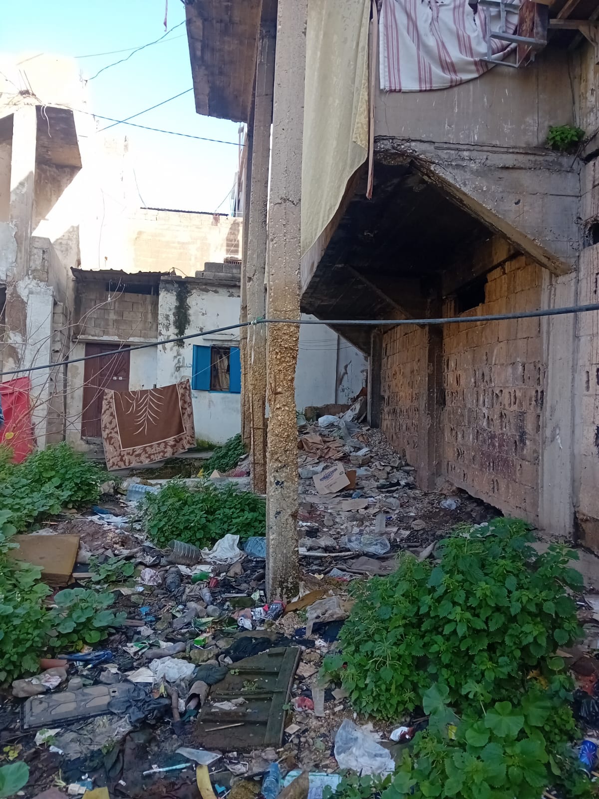 جانب من المبنى. (النهار)