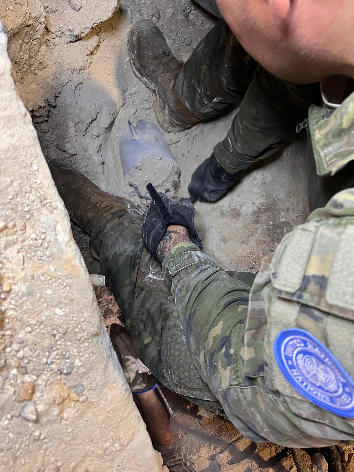 عنصر في اليونيفيل. (مرفقة بالبيان)