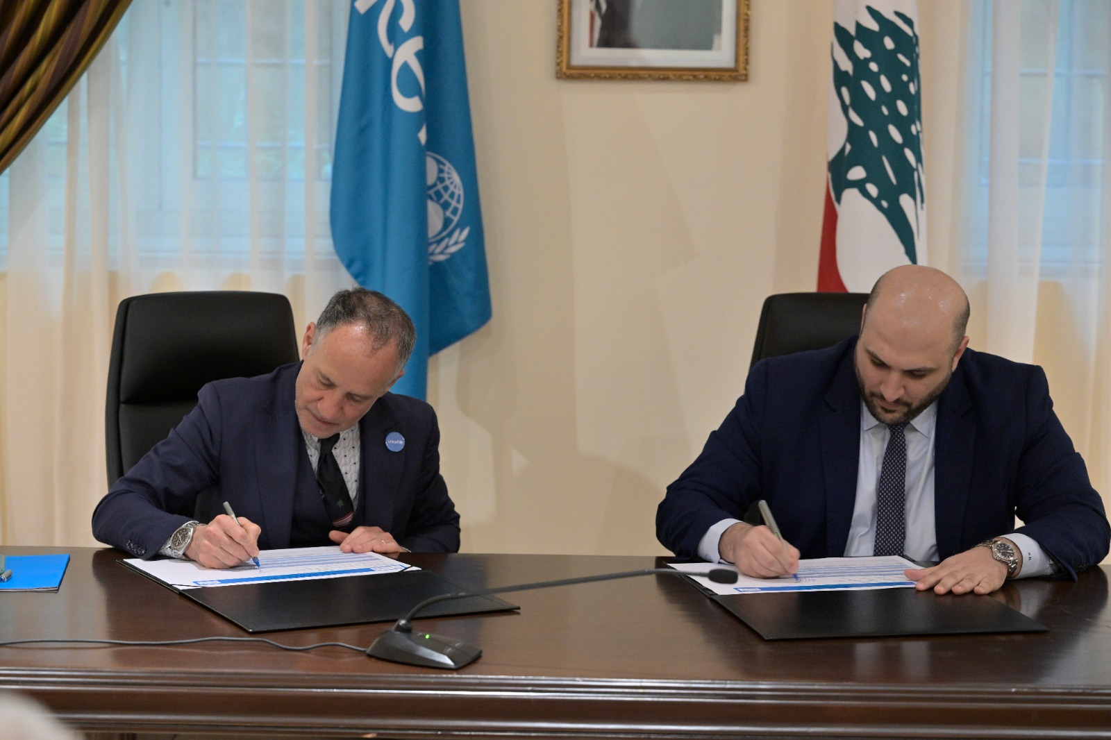 وزير الصحة ركان ناصرالدين (نبيل اسماعيل).